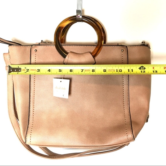 NWT Altard State blush purse double handles and adjustable strap - Picture 2 of 12